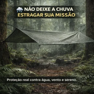 Teto para Rede Selva Safo – Proteção contra Chuva Leve e Intempéries | Produto para Revenda Outdoor