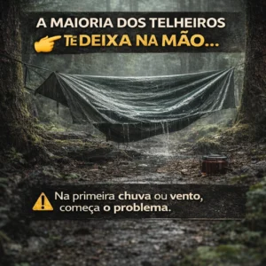 Teto para Rede Camping Safo – Proteção Leve e Prática | Produto Complementar para Revenda