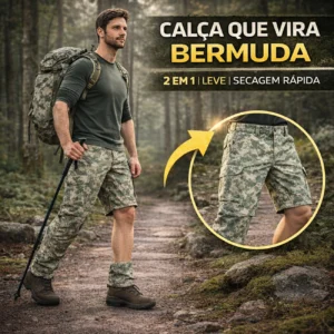 Calça Modular Double Fishing Safo – Versatilidade 2 em 1 para Revenda | Segmento Outdoor e Aventura