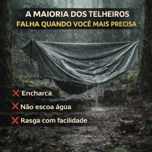 Teto para Rede Selva Safo – Proteção contra Chuva Leve e Intempéries | Produto para Revenda Outdoor