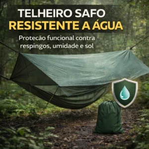 Teto para Rede Camping Safo – Proteção Leve e Prática | Produto Complementar para Revenda