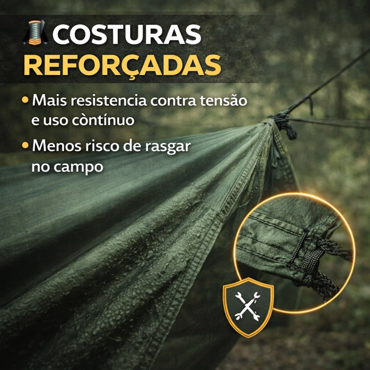 Teto para Rede Camping Safo – Proteção Leve e Prática | Produto Complementar para Revenda - Imagem 7