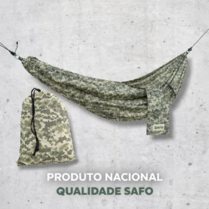 Rede Confort Garimpeira Safo – Leve, Compacta e Funcional | Produto para Revenda Outdoor