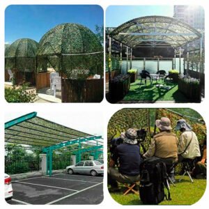 Capa Rede de Camuflagem 3x4 Safo – Estrutura 3D e Alta Versatilidade | Produto para Revenda Tática e Outdoor