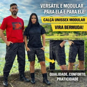 Calça Modular Double Fishing Safo – Versatilidade 2 em 1 para Revenda | Segmento Outdoor e Aventura