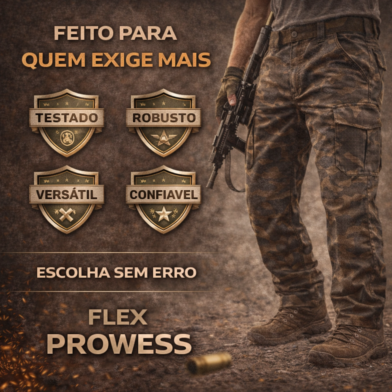 Calça Cargo Tática Flex Prowess – Mobilidade, Resistência e Funcionalidade | Produto Técnico para Revenda - Imagem 9