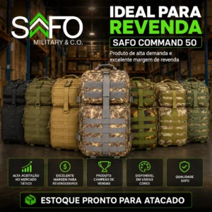 Mochila Tática Safo Command 50L